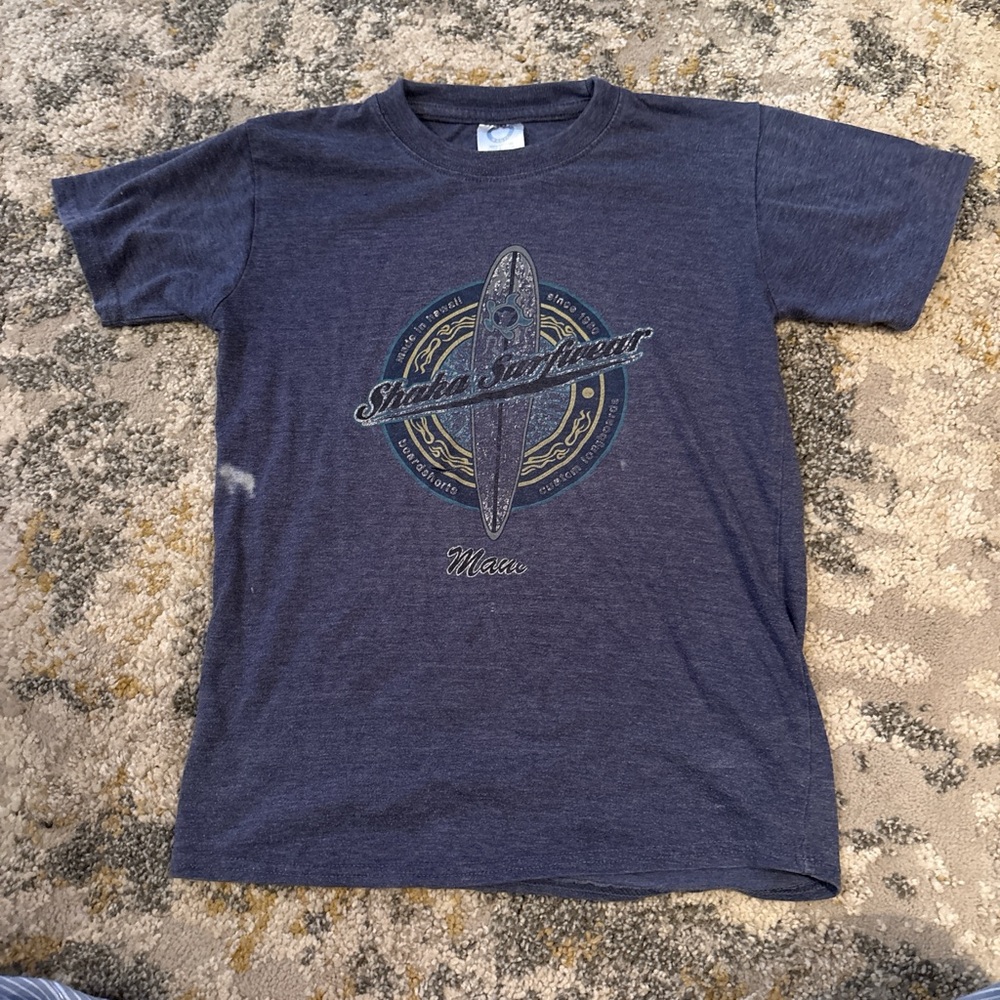 Gildan Navy Surf Graphic Tee